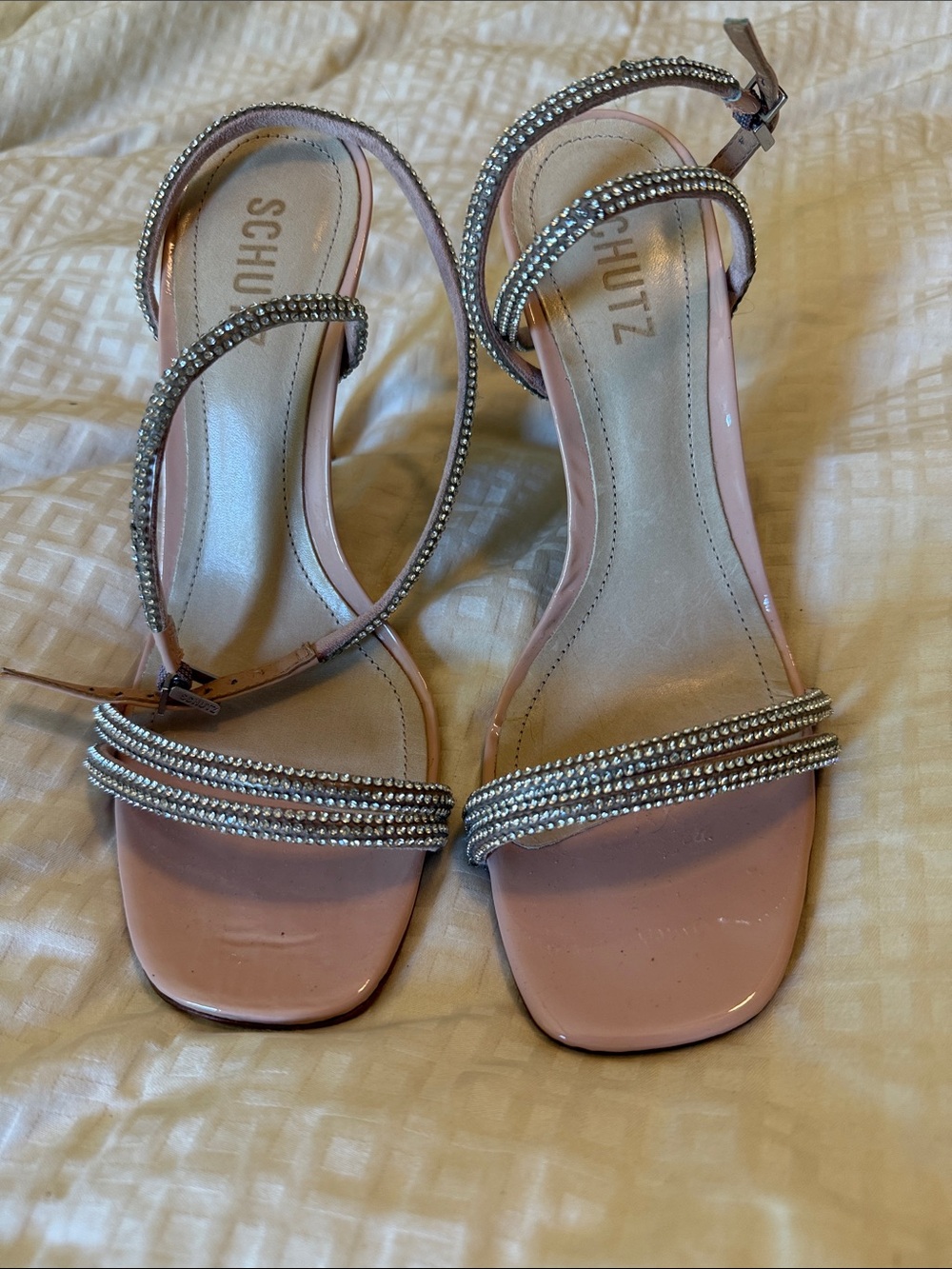 Schutz Louise sandal pink size 8